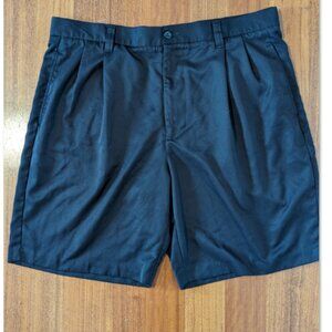 Men's Black Docker Shorts- good preowned condition-38W- inseam 9"